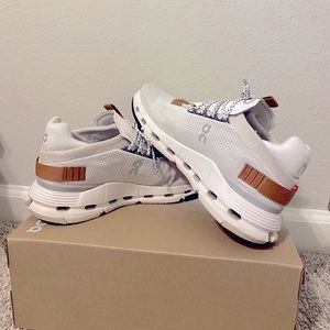 On Cloudnova White and Pearl